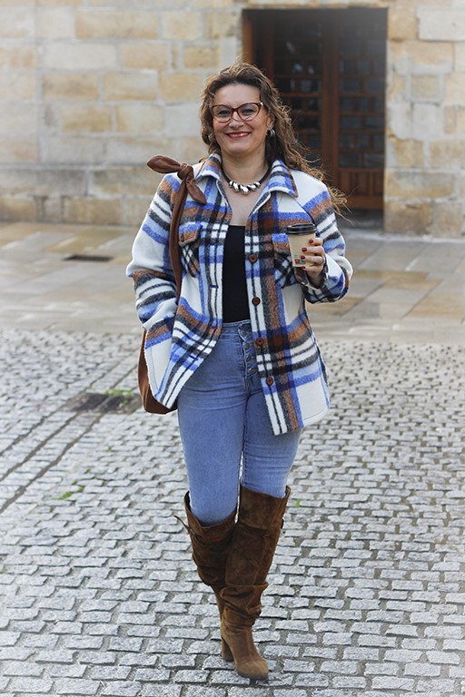 Sobrecamisa cuadros