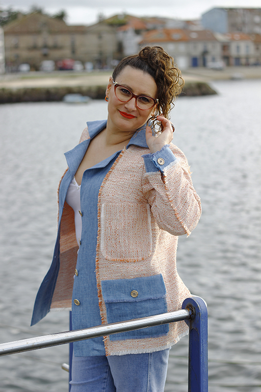 Chaqueta combinada