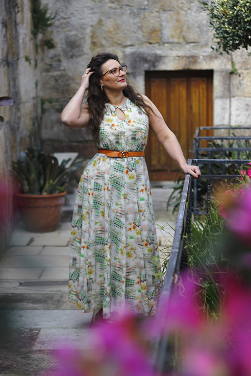 Vestido  godets