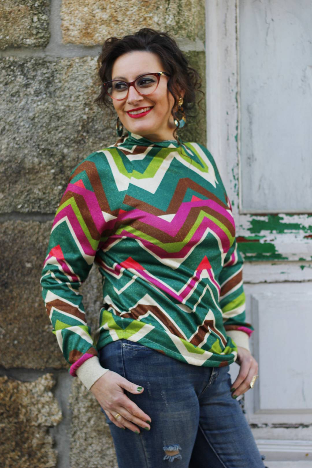 Camiseta étnica