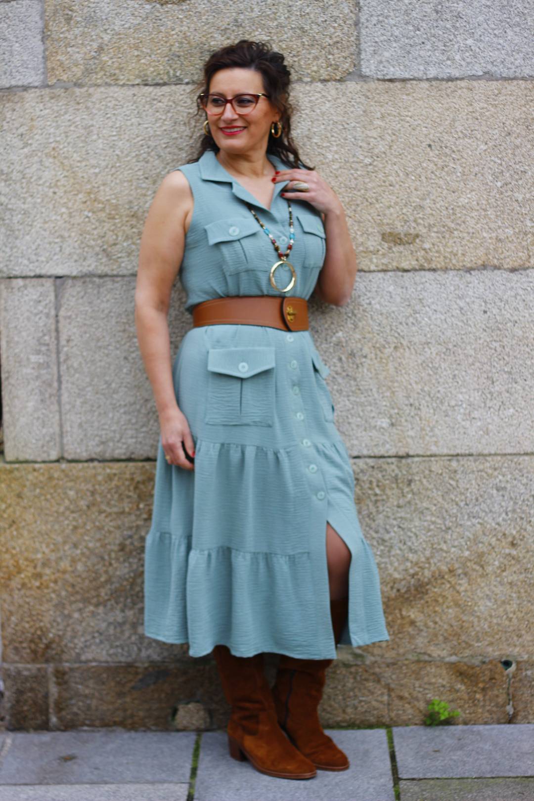 Vestido camisero