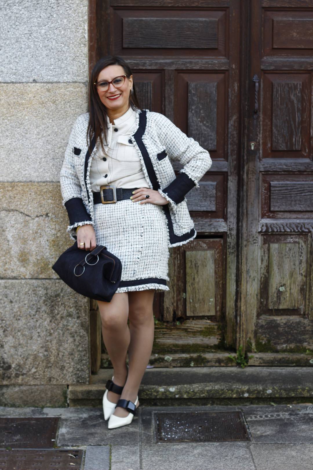 Falda chanel